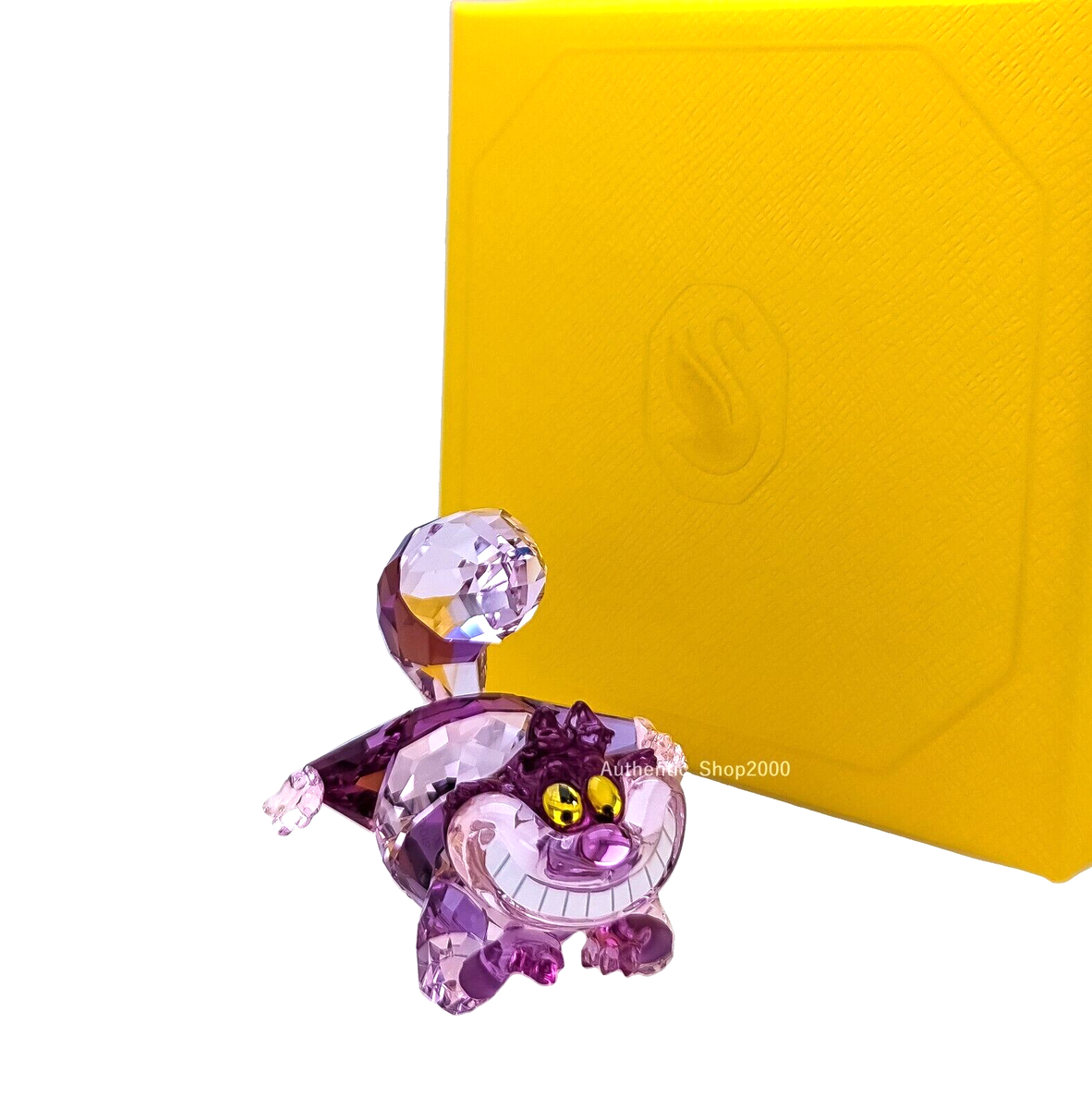 NIB SWAROVSKI Crystal Disney Alice In Wonderland Cheshire Cat