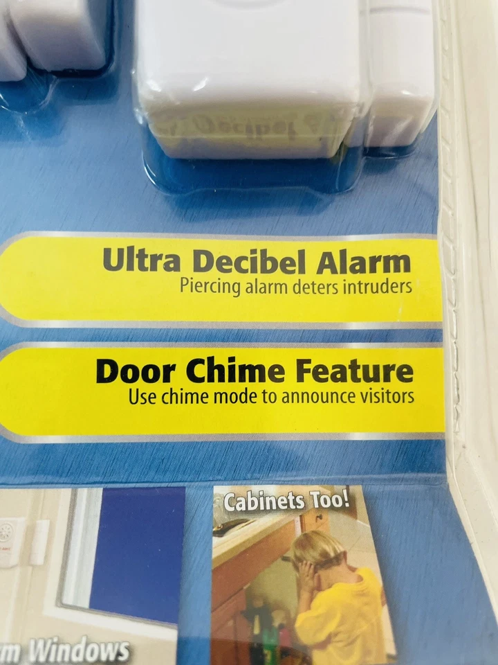 First Alert Instantly Alarm 4 Windows or Doors Peel and Stick As Seen on TV - Image 4 of 4