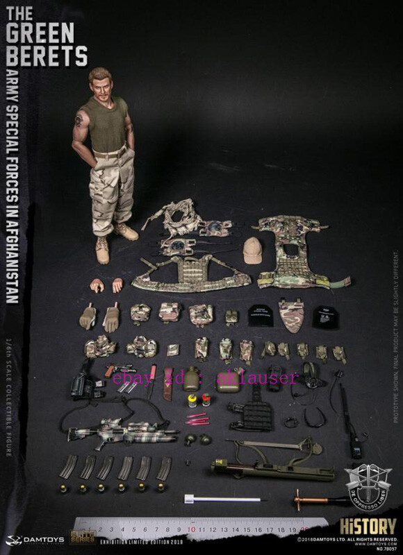 Damtoys 1/6 Dam78057 Us The Green Berets Army Special Forces
