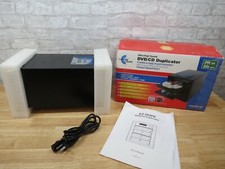 EZ DUPE CD  DVD Duplicator with 3 record disk drives and one Master drive