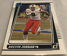 2021 Panini Donruss Football Brevin Jordan Houston Texans Rated Rookie #308