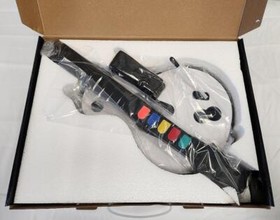 NEW Guitar Hero Controller + World Tour Wii Video Game Bundle Kit Set les paul