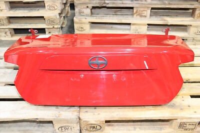 2013-2014 Scion FRS Subaru BRZ Trunk Lid Wingless W/OUT Camera RED