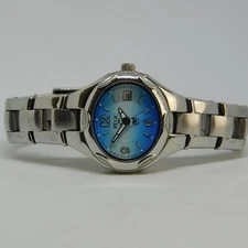 RELIC Wet ZR11721 All Stainless Steel Quartz Women's Watch Sz.6 1/2" New Battery