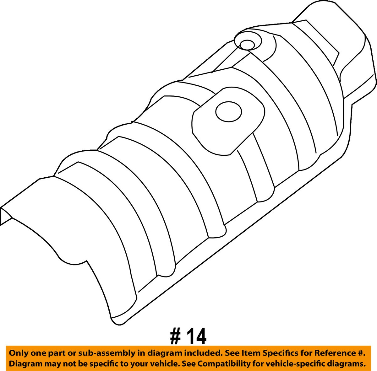Na＋H 2006-2011 Kawasaki Ninja ZX-14 Exhaust Header Manifold Pipe