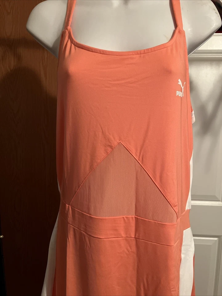 Vestido rosa Puma Archive T7 para mujer talla XXL nuevo con etiquetas Foto 2 de 4