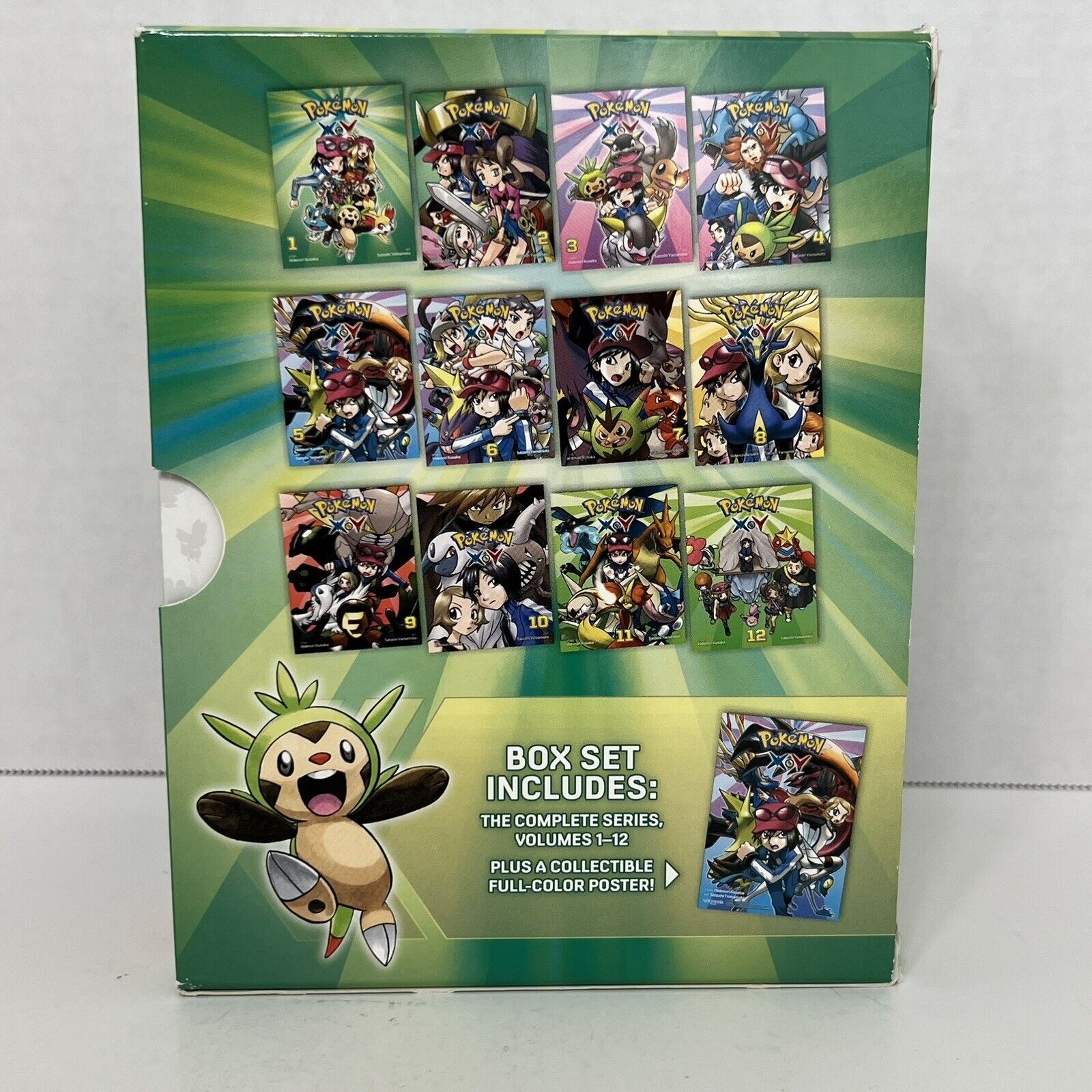 Pokémon X•Y Complete Box Set: Includes vols. 1-12 (Pokémon Manga Box Sets)