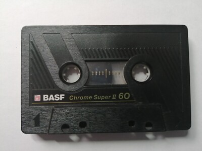 BASF Chrome Super II 60  Audio MC Kassette Cassette #4b