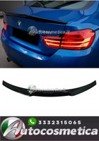 Spoiler Alettone Posteriore Cofano Abs Neutro Per Bmw Serie 4 F32 M4 2013-