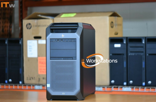 HP Z8 G4/Dual Intel Xeon Gold 6148-64GB PC4/ 1TB M.2 NVme/NVIDIA RTX A2000 12GB - Picture 1 of 1