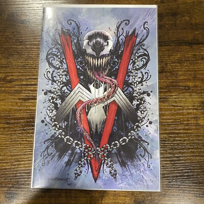 VENOM: LETHAL PROTECTOR #1 * NM+ * TYLER KIRKHAM CARNAGE VIRGIN VARIANT    