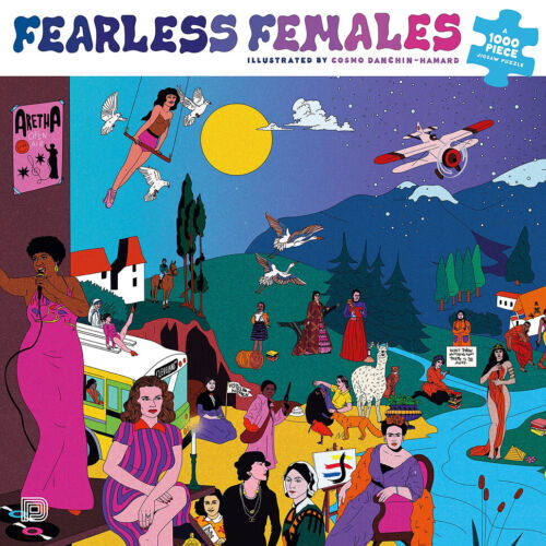 Cosmo Danchin-Hamard - Fearless Females - A 1000 Piece Jigsaw Puzzle - Zdjęcie 1 z 2