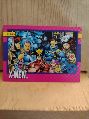 1993 MARVEL IMPEL: X-MEN #72 X-MEN BLUE STRIKE FORCE  MC7
