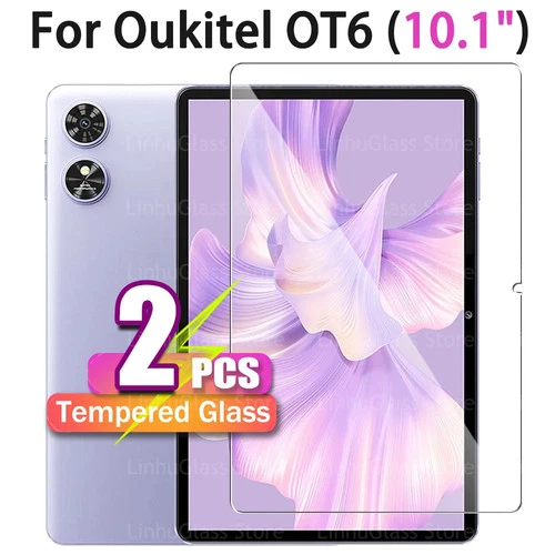 2PCS OUKITEL OT6 / OT6 Kids (10.1") Tempered Glass Film Cover Screen Protector