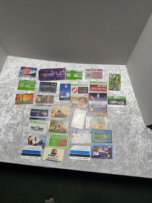 Lot Of 30 Phone Calling Cards