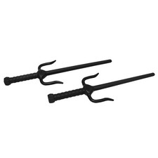 Polypropylene Kids Training Sai 13" Sais Karate Martial Arts Movie Props Aid