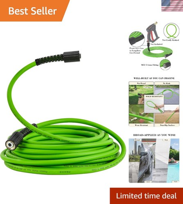 #ad #ad Effortless Connect 25 FT Pressure Washer Hose 3600 PSI Ideal for All Cleaning $37.49