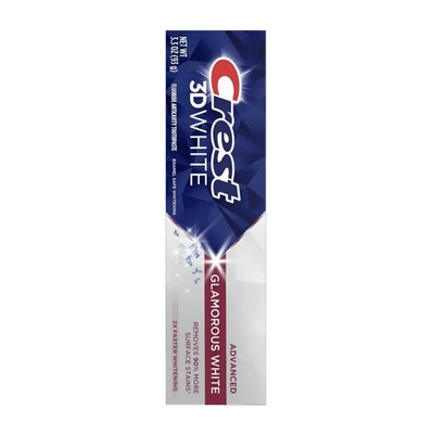 Crest 3D White Glamorous Zahnpasta - Effektive Zahnaufhellung & Frischegefüh