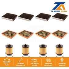 Air Cabin Engine Cartridge Oil Filters (12 Total) Kit For Buick LaCrosse Malibu