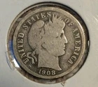 1908-P Barber Dime VG .900 Silver