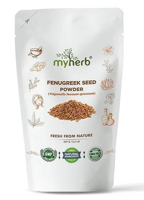MYHERB Fenugreek Methi Seed Powder 227 g   Pack of 1 | Hair, Skin & Wellness