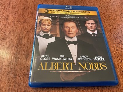 Albert Nobbs - Glenn Close Mia Wasikowska Aaron Johnson (Blu-ray, 2011) EUC