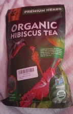 Hibiscus Herbal Tea Organic 120 tea bags hibiscus sabdariffa 100% pure hibiscus