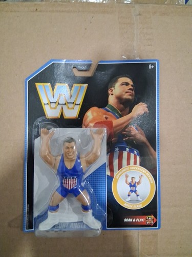 Mattel WWE Retro Series 7 Kurt Angle Action Figure...