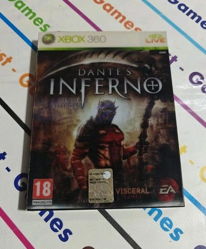 XBOX 360 DANTE'S INFERNO DEATH EDITION COLLECTOR'S PAL ITALIAN COMPLETE