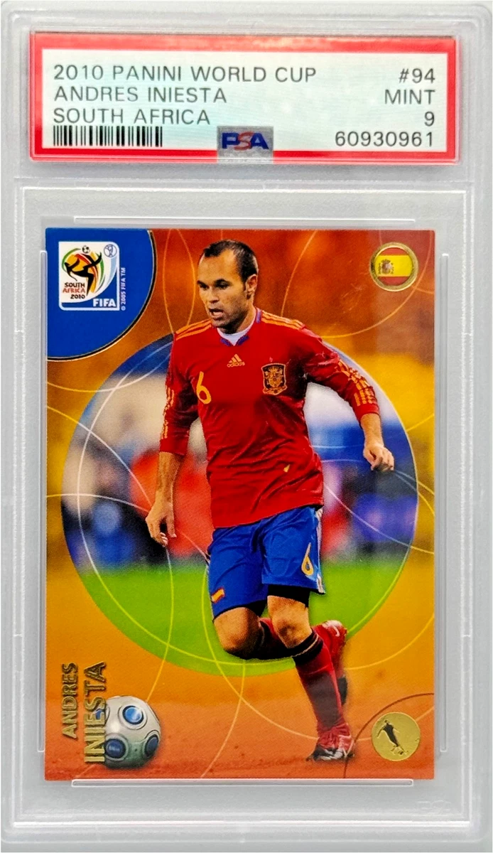 2010 Panini FIFA World Cup South Africa - Andres Iniesta #94 for