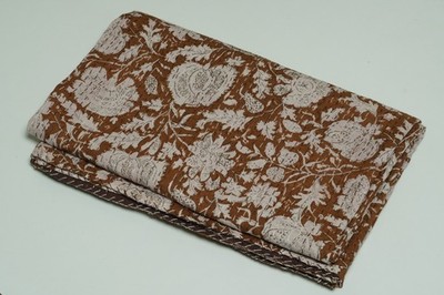 Premium handmade Kantha quilt crafted by skilled artisans in India.