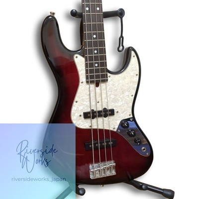 Bacchus Woodline Model WL-434 Red Sunburst Bass