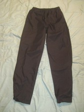 Columbia Kids Sportswear Rain Shell Pants Black Size Medium 10/12