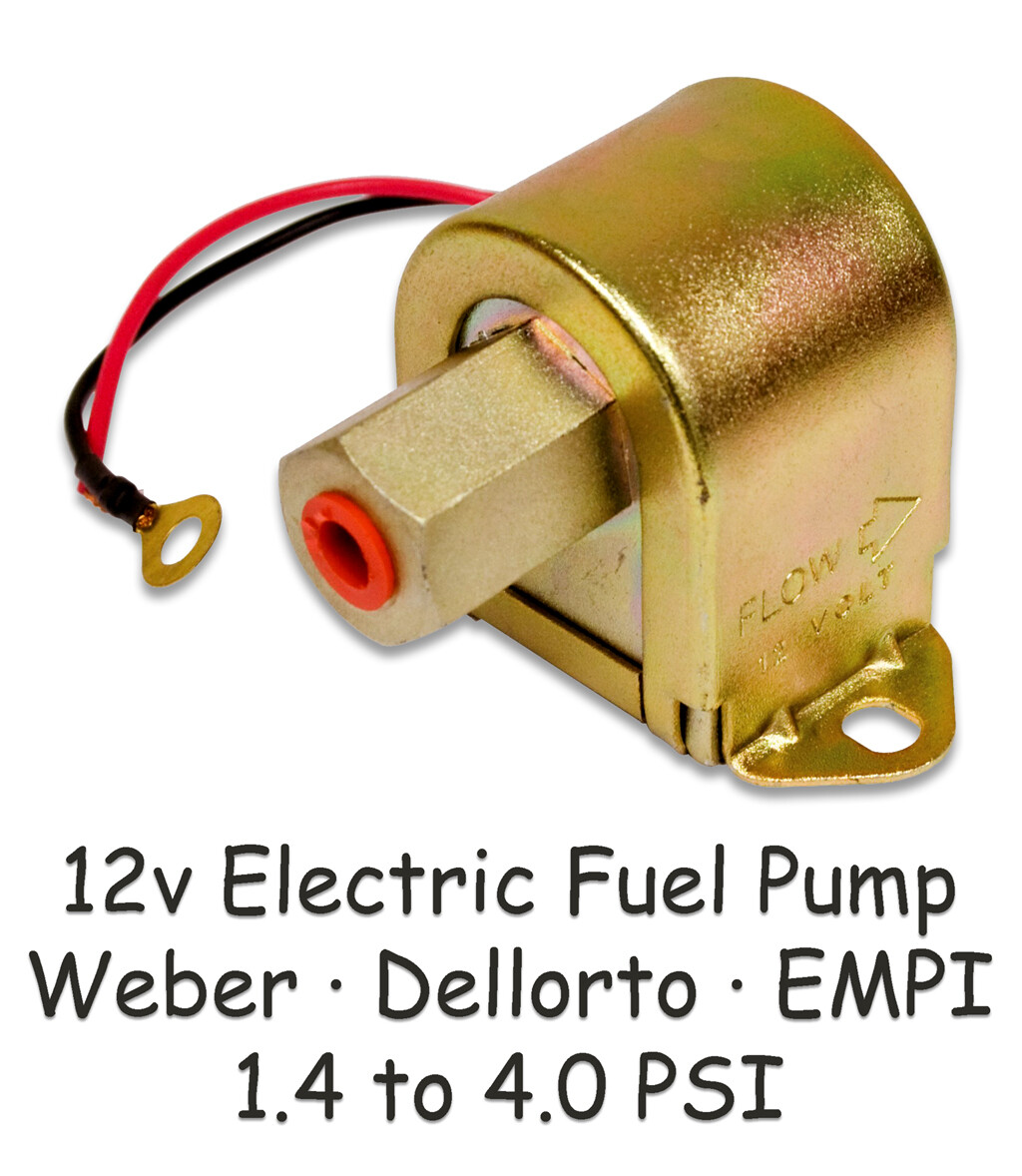 VW EMPI ELECTRIC FUEL PUMP WEBER IDA IDF DELLORTO DRLA EPC KADRON BAJA