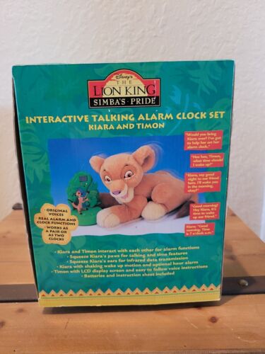Disney König der Löwen Simbas Stolz interaktiver sprechender Wecker Set EUC - Bild 9 von 9