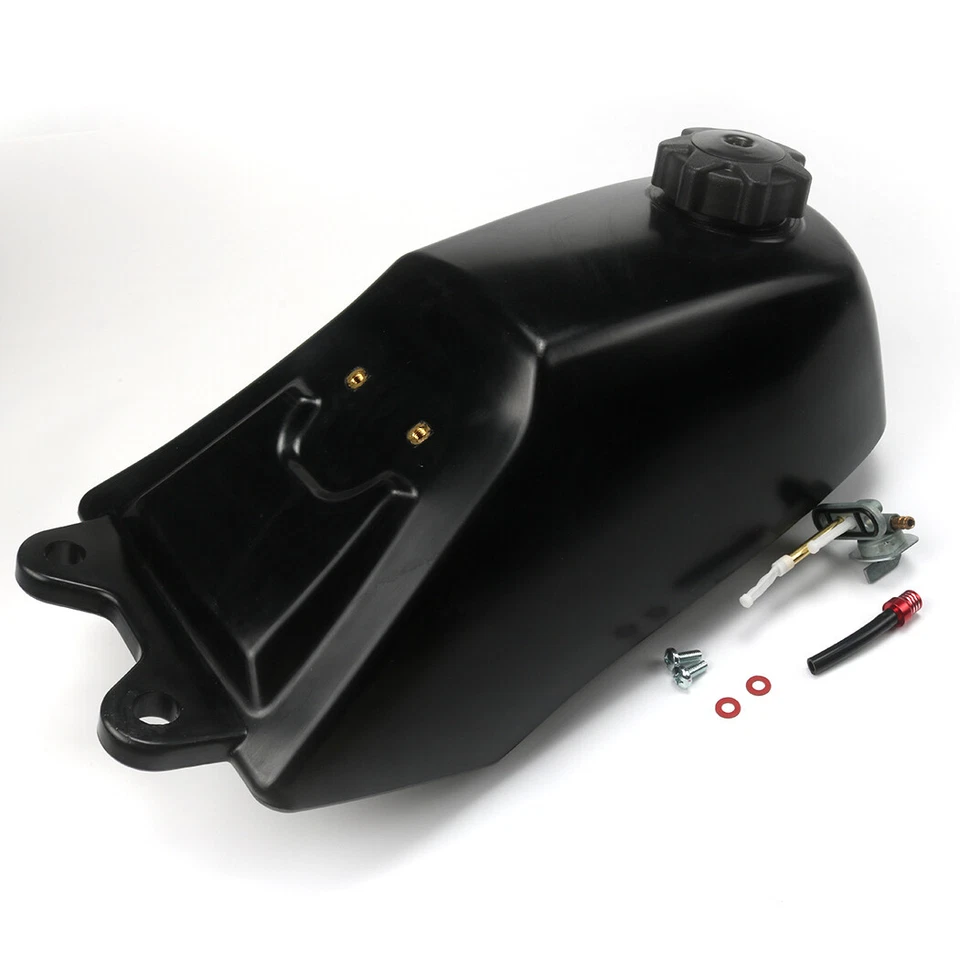  Fuel Tank For 1985 1986 1987 1988 Yamaha Big Wheel 200 BW 200 Plastic Black - Image 2 of 4