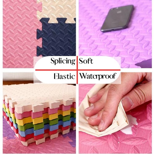 EVA INTERLOCKING FLOOR MATS SOFT FOAM GYM FLOORING MAT YOGA TILES 25 MM ...