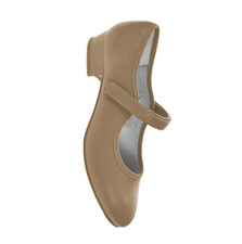 Starlite PU Backflip Tap Shoes, Low Heel, Easytape Fastening