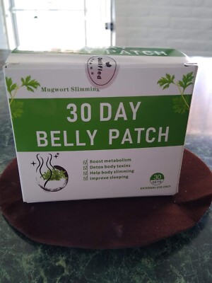 30 Day Fat Burning Belly Patch Natural Slim Detox Weight Loss Flat Tummy Plaster