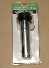 Everbilt 1000 050 647, 1-1/4", Basin Plug With Stopper. New/open