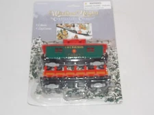 NEW! Windham Heights by Cobblestone Corners Collectibles Caboose & Log Carrier
