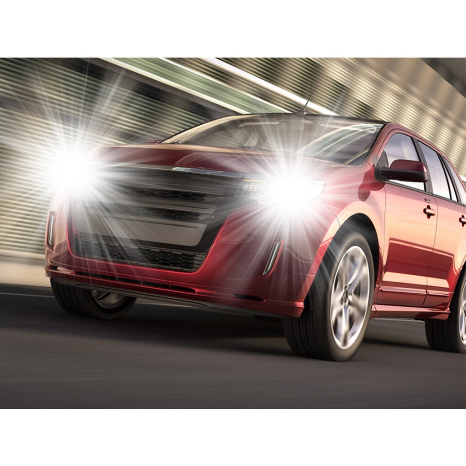 For Ford Edge 2011 2012 2013 2014 -2X 6000K White LED Headlight Bulb High Bright - Image 3 of 4