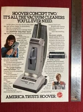 Hoover Help-Mate Hand Vacuum 1983 Print Ad - Great To Frame!