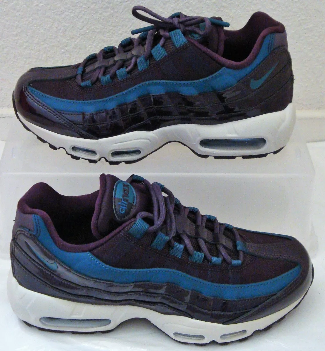 Nike Air Max 95 SE Premium Port Wine Womens US Size 8.5 UK 6 EUR 40 AH8697 600