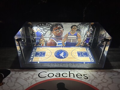 Anthony Edwards PSA& BGS LED sports card display case, Minnesota Timberwolves