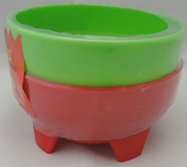 2 PC Plastic Salsa Bowl Set Mexican Chips Guacamole Dips Bowls Serving BPA for sale online eBay