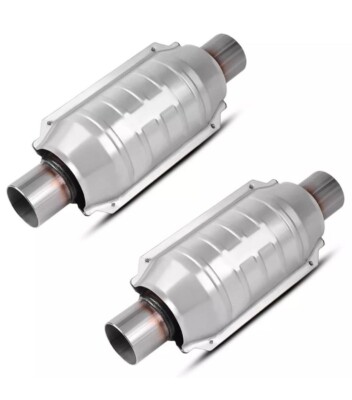 For Ford Dual Catalytic Converter Smooth Exhaust Flow Clean Emission System
