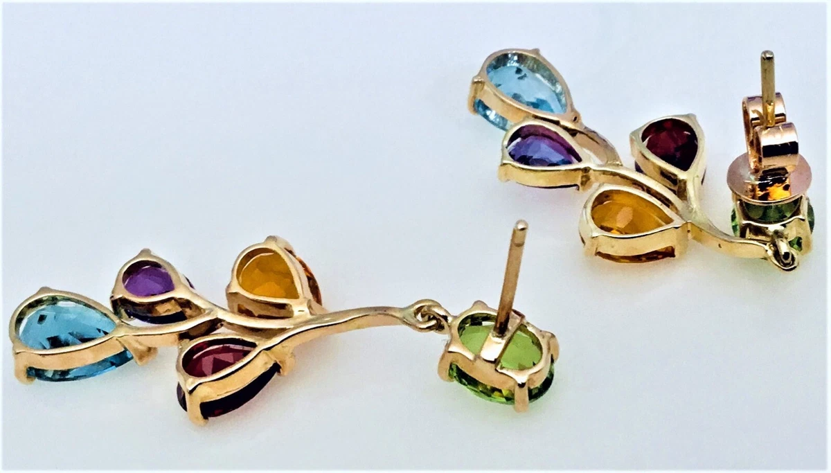 Designer store dangle earrings