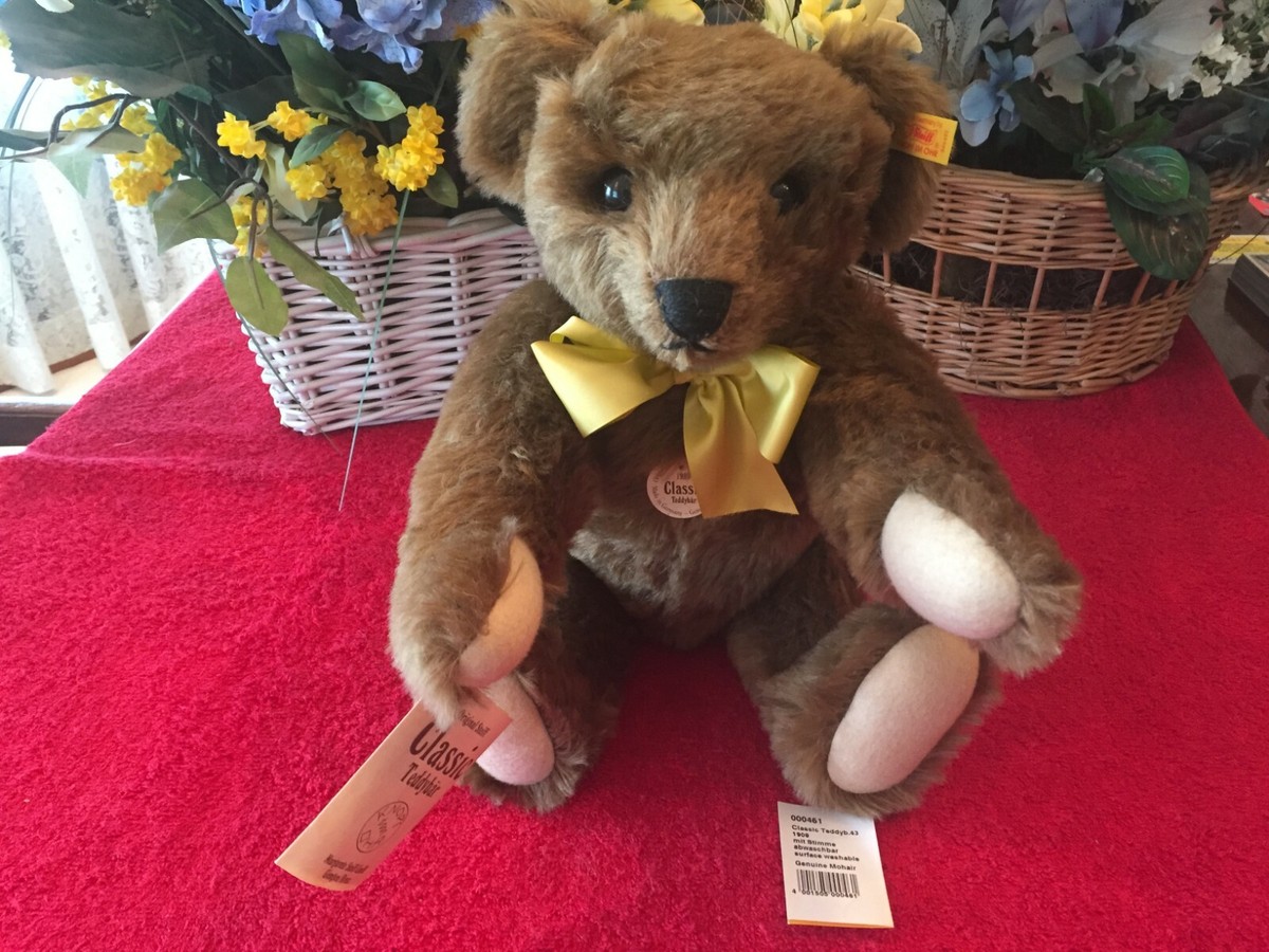 STEIFF Classic Teddy 1909, #000461, Jointed, 17”, Growler, NEW