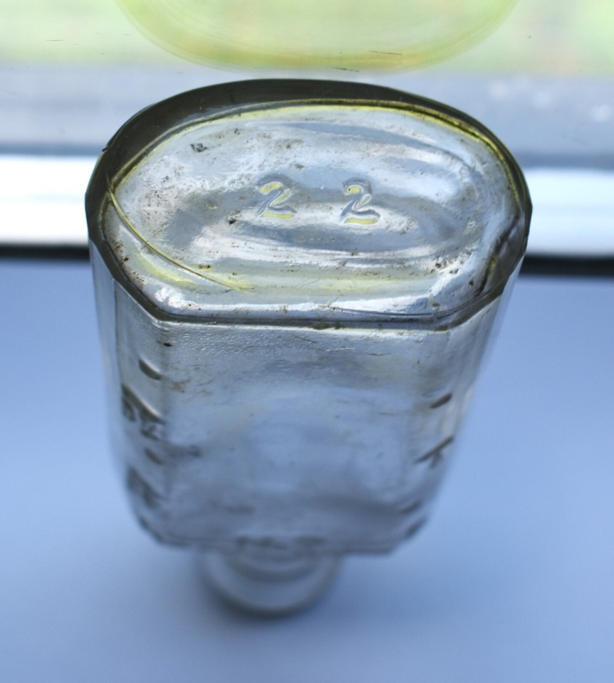Antique Medical Lab Glass Bottle Blown Molded 3oz Glass Bottle 22 | eBay